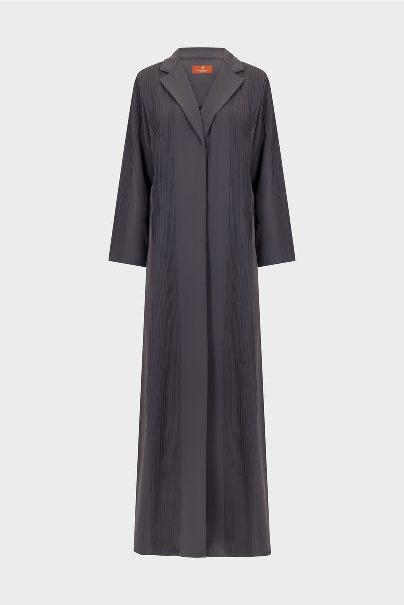 Classic Collar Stitched Line Abaya