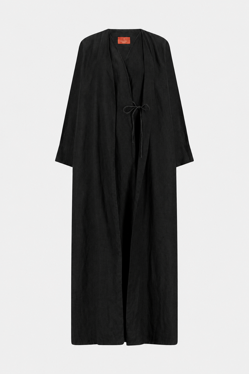 Classic Geometric Fold Wrap Abaya