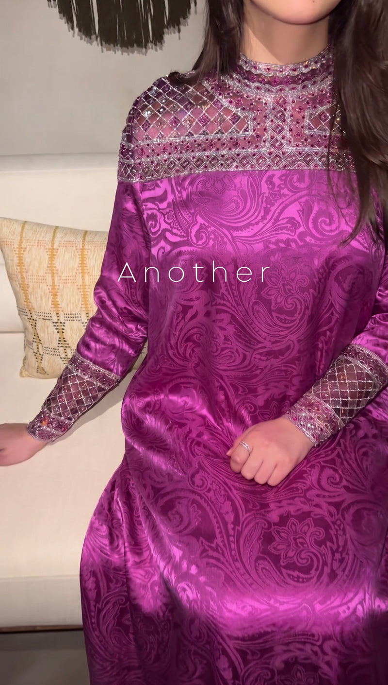 The Square Off-Shoulder Kaftan
