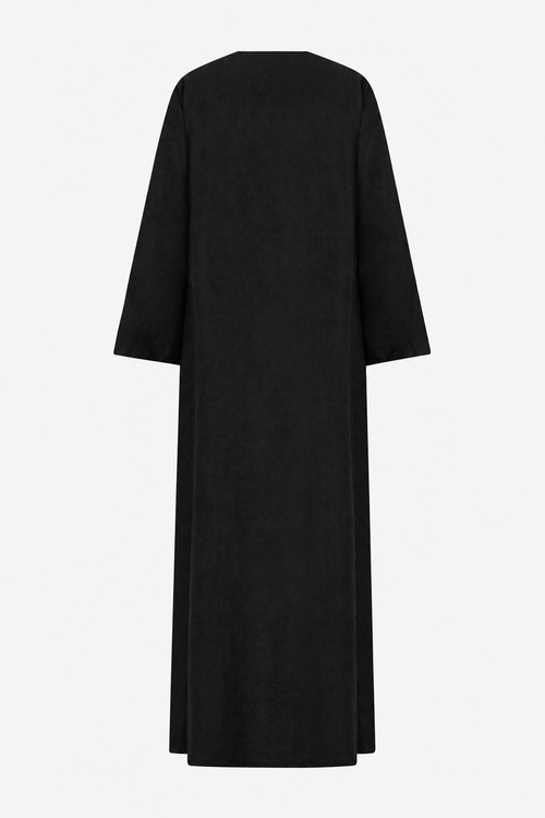 Classic Geometric Fold Wrap Abaya