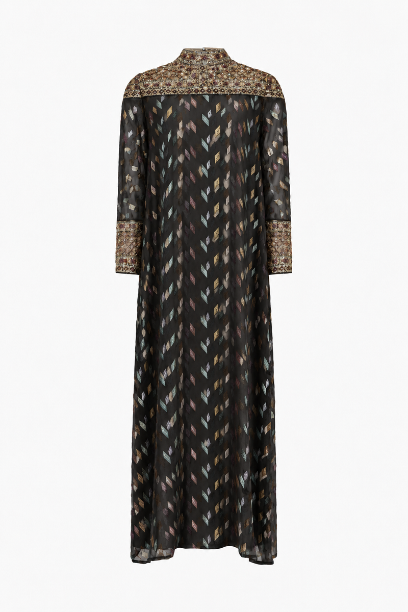The Square Off-Shoulder Kaftan