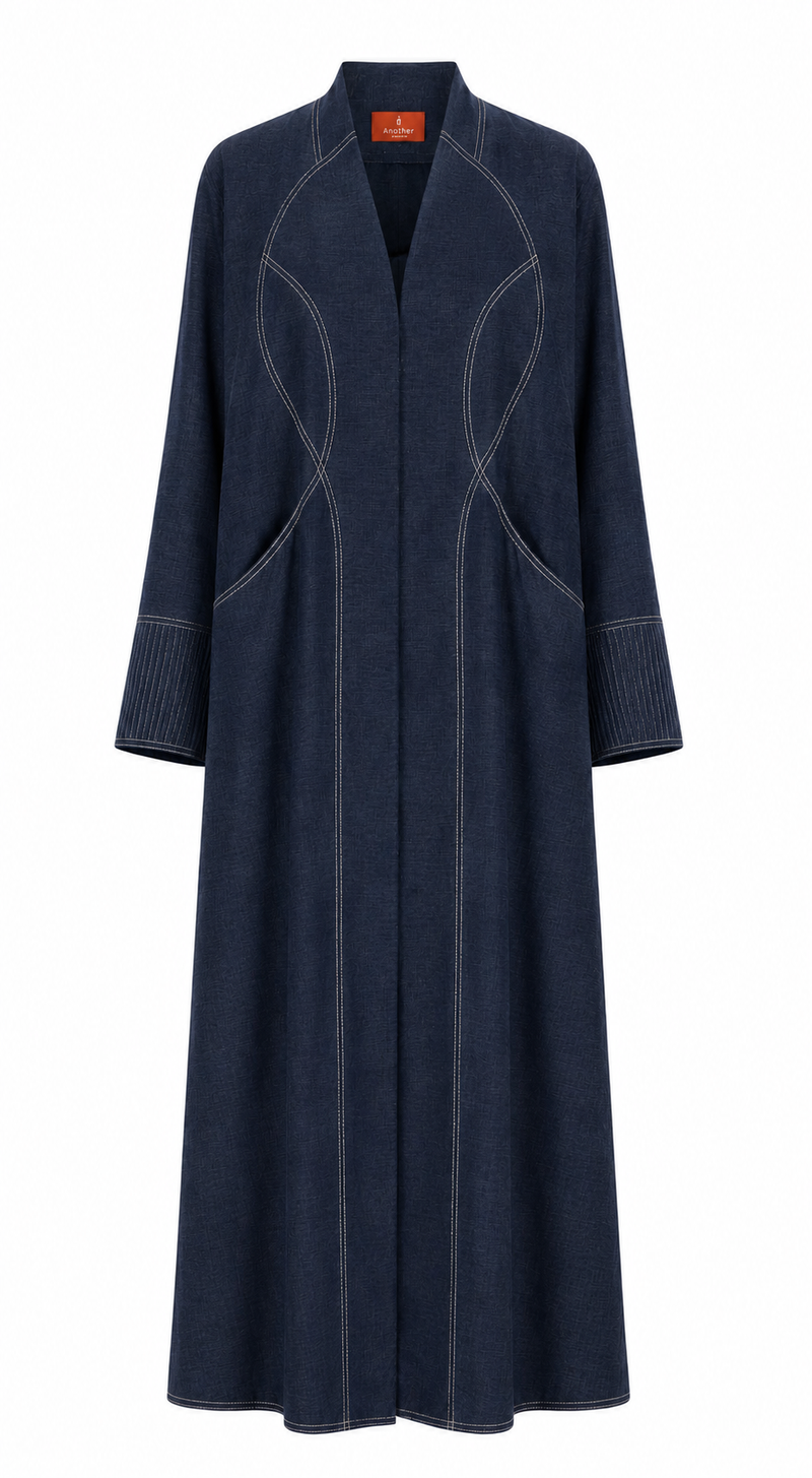 Classic Curved Seam Abaya