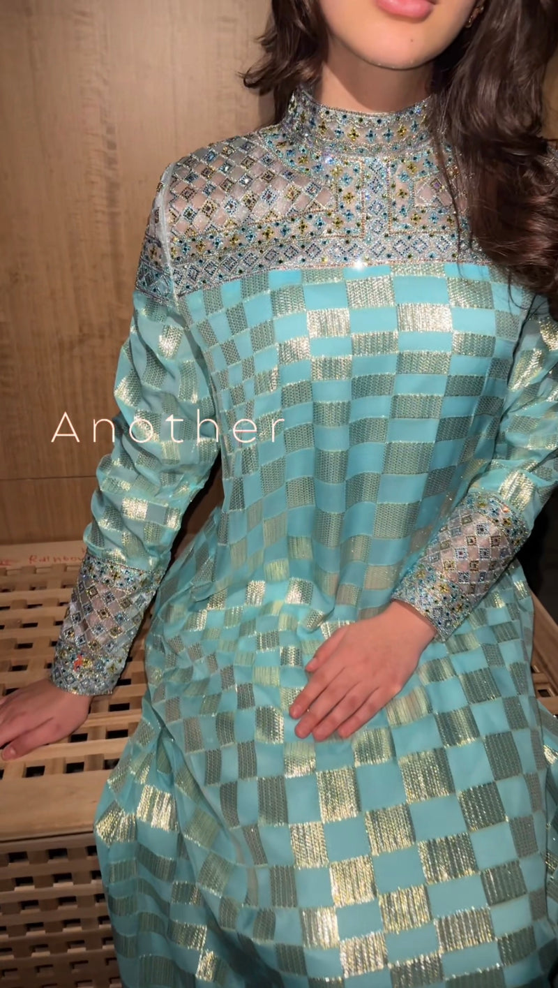 The Square Off-Shoulder Kaftan