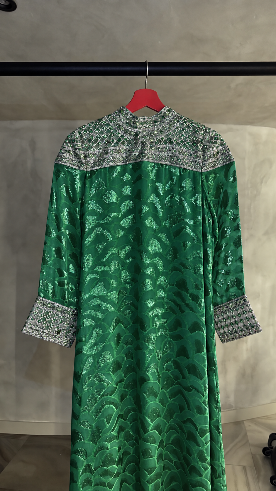 The Square Off-Shoulder Kaftan