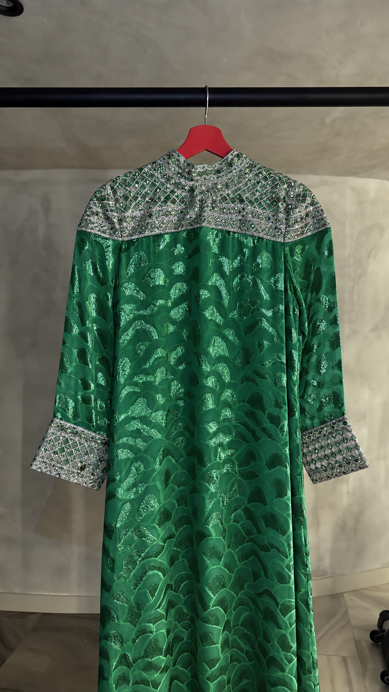 The Square Off-Shoulder Kaftan