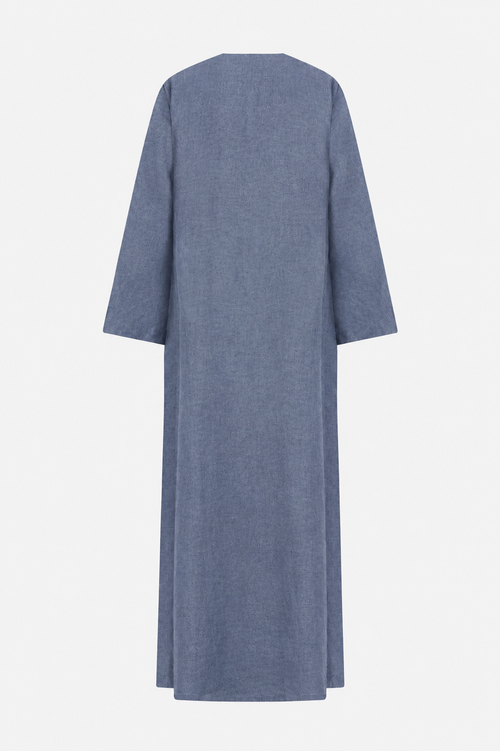 Classic Geometric Fold Wrap Abaya
