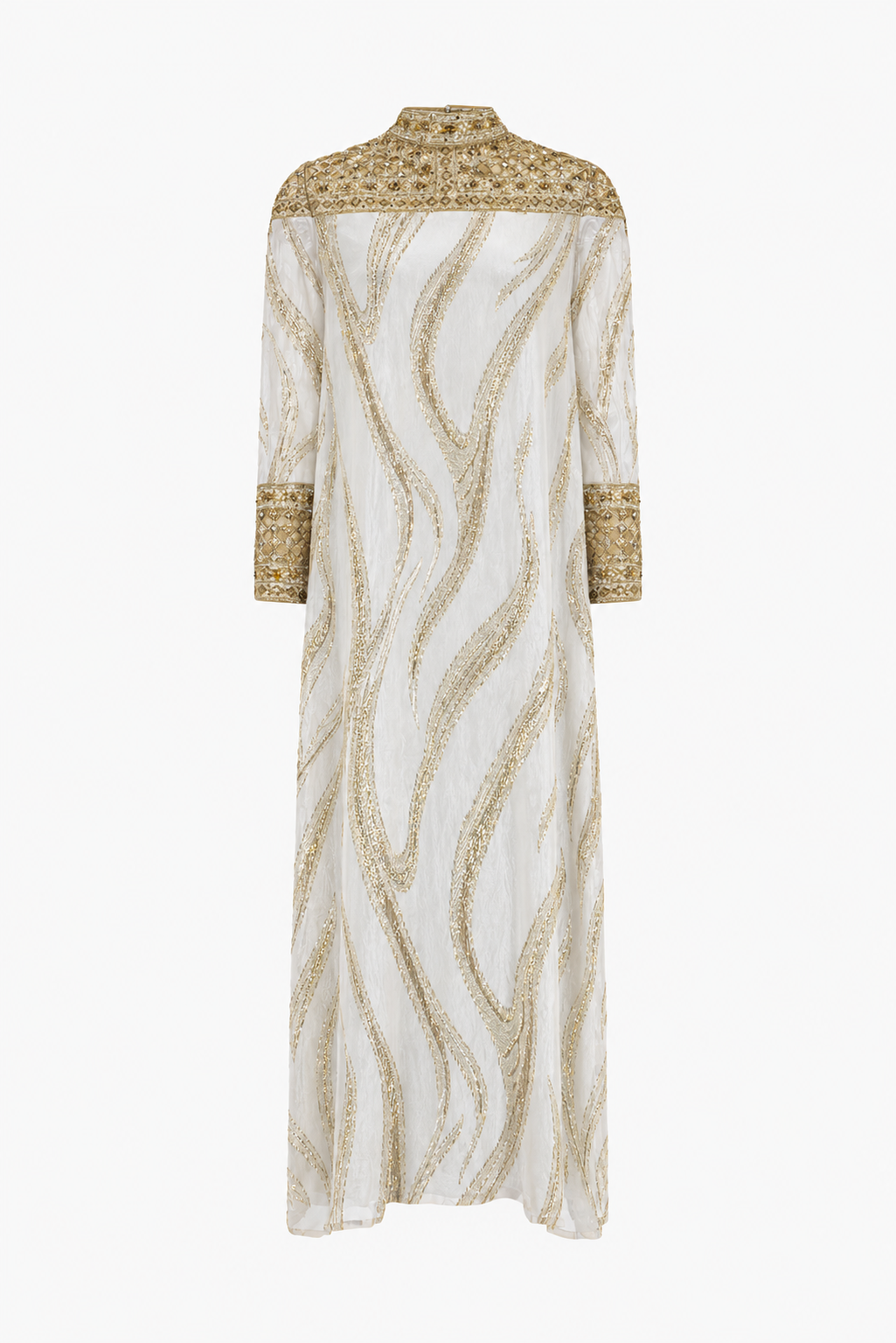 The Square Off-Shoulder Kaftan