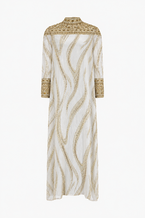 The Square Off-Shoulder Kaftan