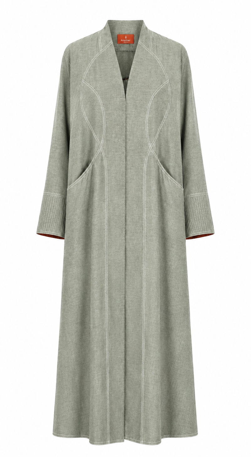 Classic Curved Seam Abaya