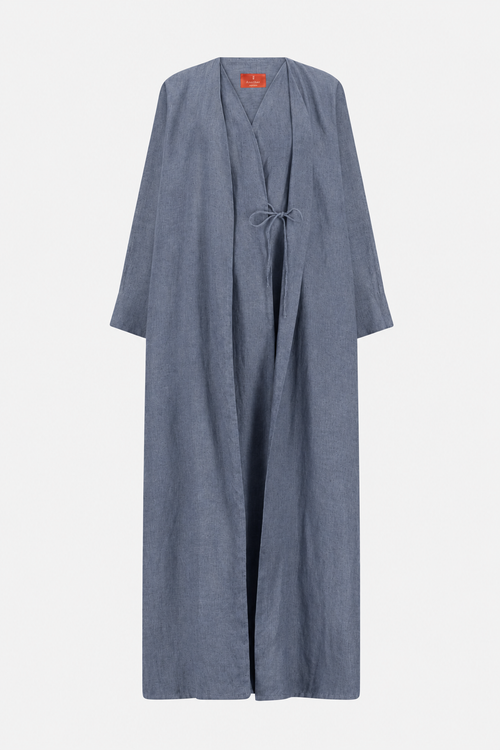 Classic Geometric Fold Wrap Abaya