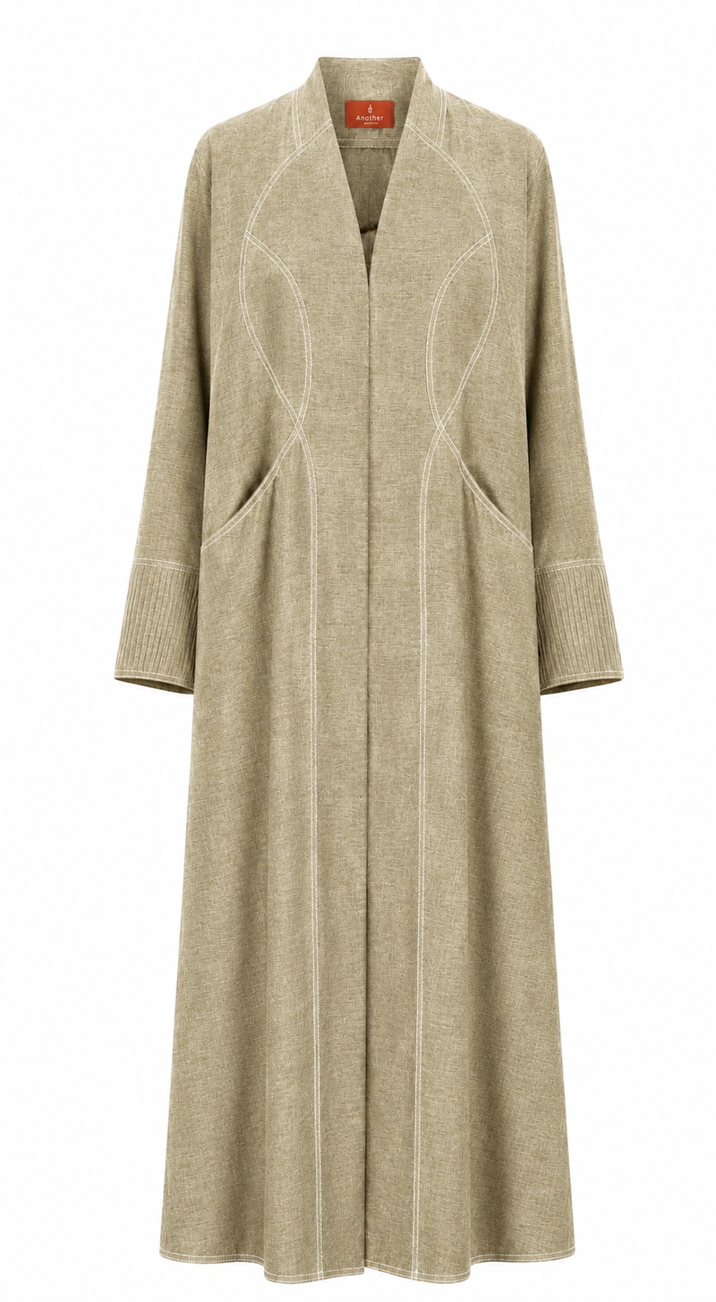 Classic Curved Seam Abaya