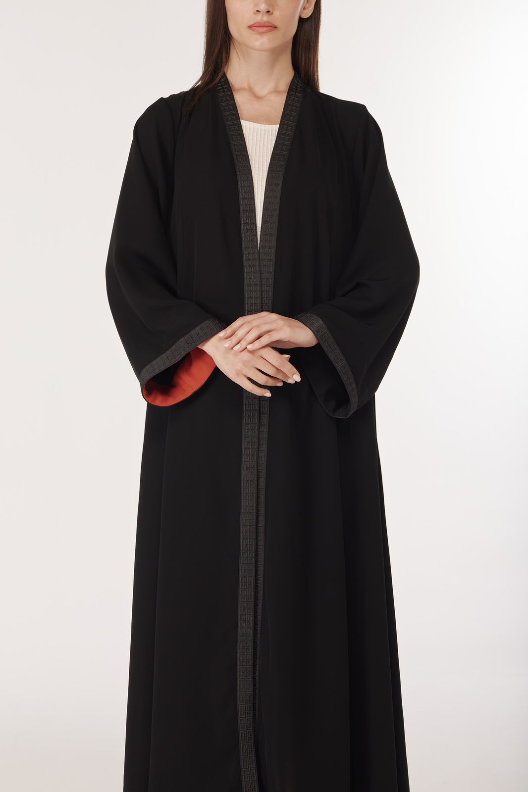 TRIMMING ABAYA AND INNER SET