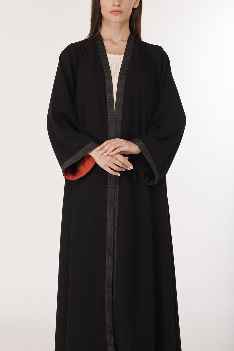 TRIMMING ABAYA AND INNER SET
